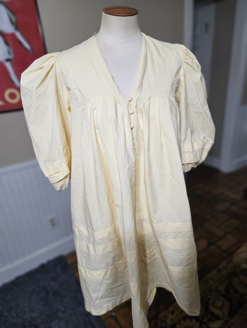 Mable Cream Poofy Dress Large